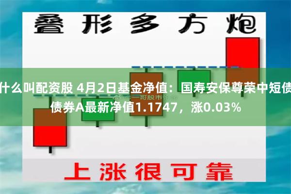 什么叫配资股 4月2日基金净值：国寿安保尊荣中短债债券A最新净值1.1747，涨0.03%
